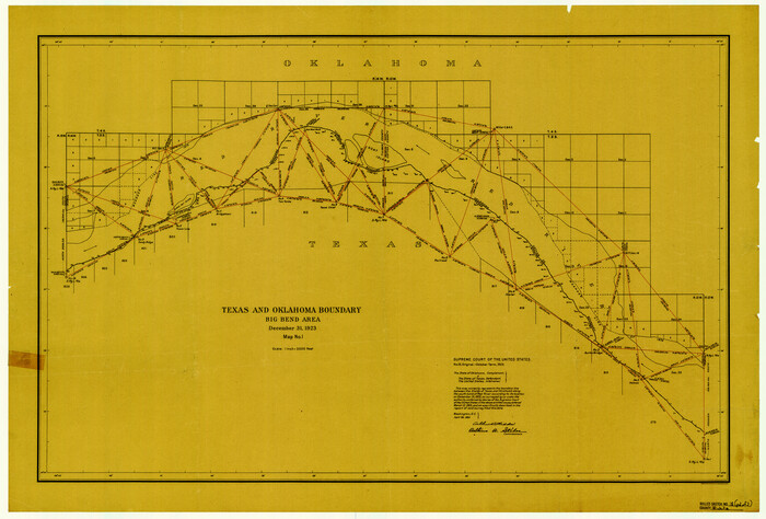 8254, Wichita County Rolled Sketch 18, General Map Collection