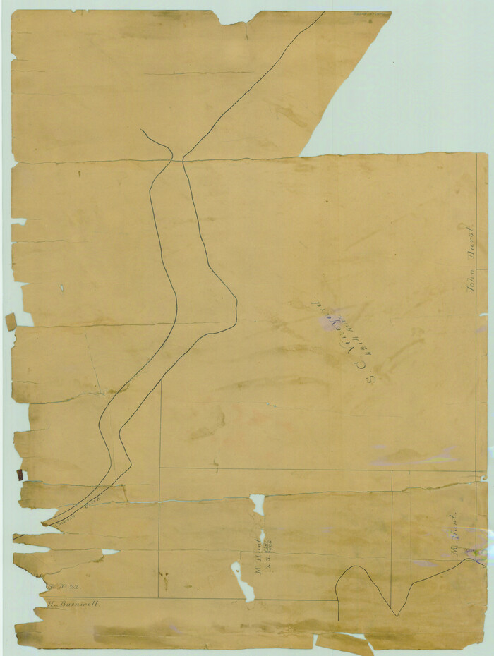 82558, [S. C. Vineyard and Adjacent Surveys, Aransas County, Texas], Maddox Collection
