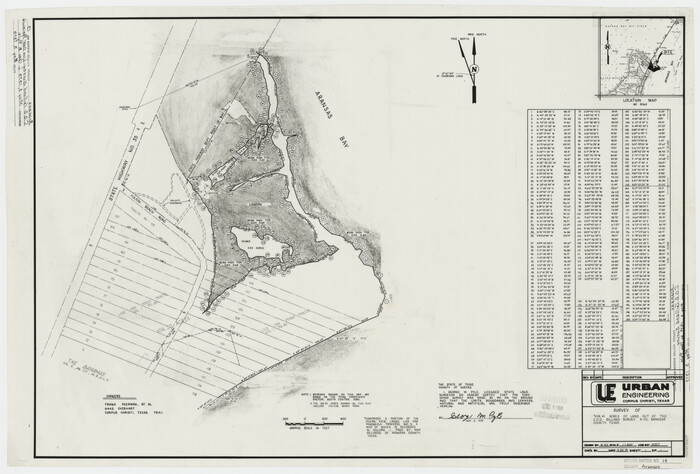 82559, Aransas County Rolled Sketch 19, General Map Collection