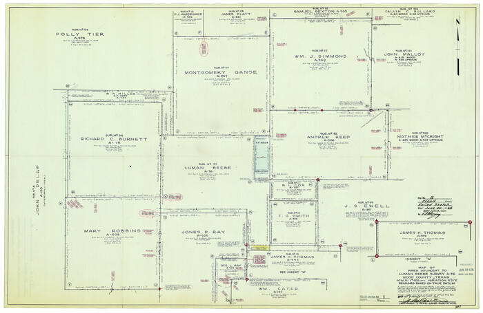 8286, Wood County Rolled Sketch 8, General Map Collection