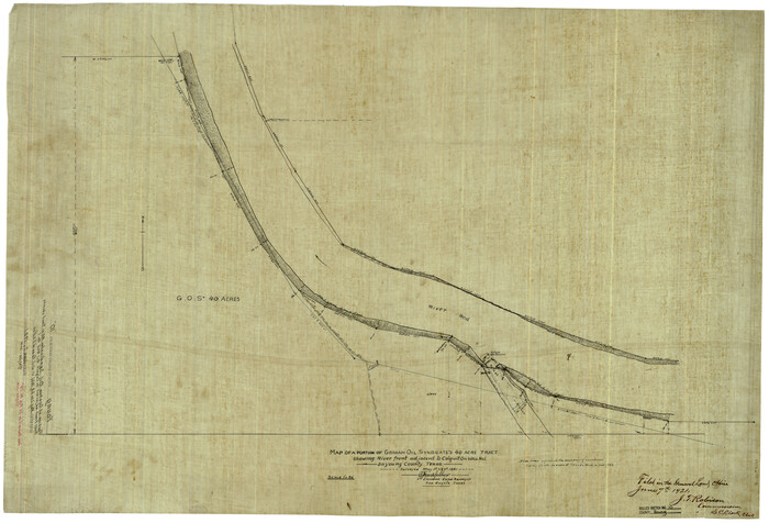 8298, Young County Rolled Sketch 10, General Map Collection
