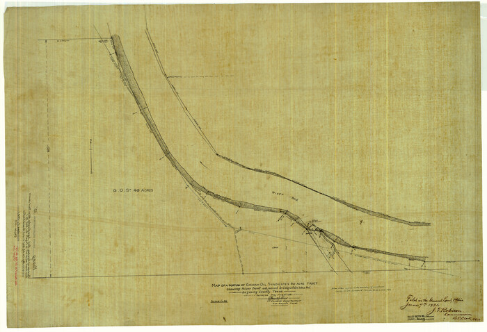 8298, Young County Rolled Sketch 10, General Map Collection