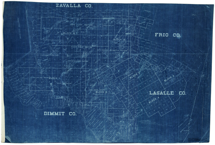 8324, Zavala County Rolled Sketch 21, General Map Collection