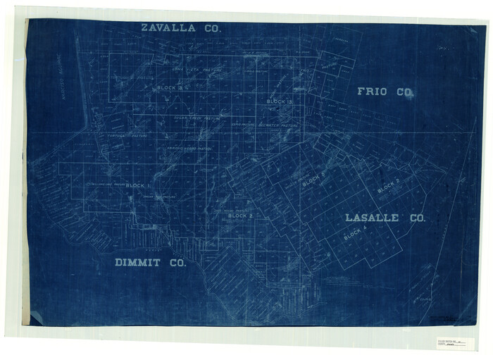 8324, Zavala County Rolled Sketch 21, General Map Collection