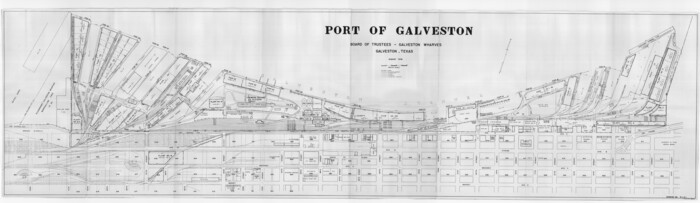 83336, Port of Galveston, General Map Collection
