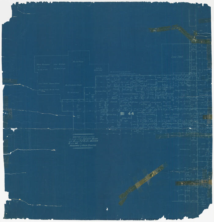8339, Foard County Rolled Sketch 15A, General Map Collection
