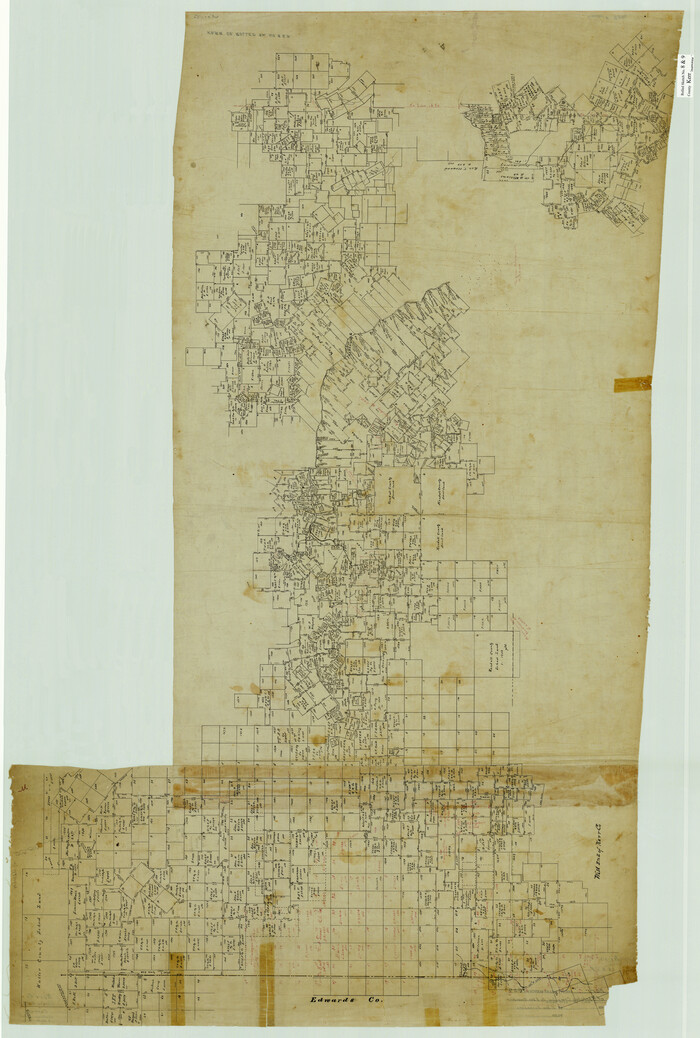 8346, Kerr County Rolled Sketch 8 and 9, General Map Collection