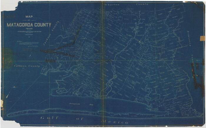 8348, Matagorda County Rolled Sketch 11, General Map Collection
