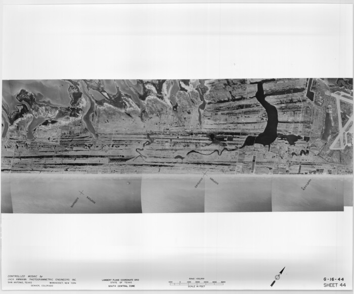 83503, Controlled Mosaic by Jack Amman Photogrammetric Engineers, Inc - Sheet 44, General Map Collection