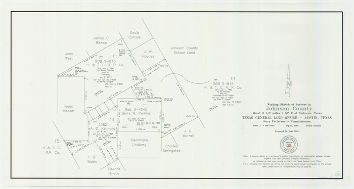 83574, Johnson County Working Sketch 26, General Map Collection
