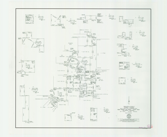 83581, Parker County Working Sketch 20, General Map Collection