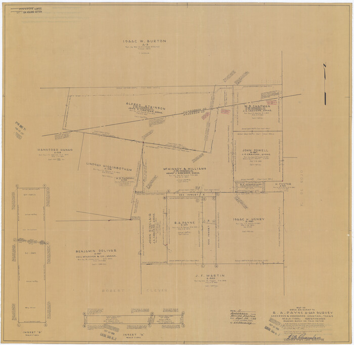 8366, Anderson County Rolled Sketch 11, General Map Collection