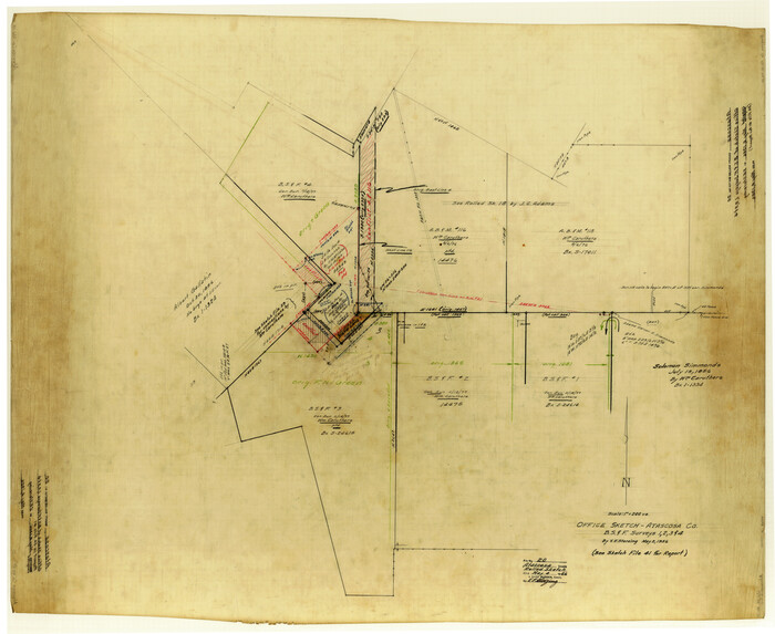 8432, Atascosa County Rolled Sketch 20, General Map Collection