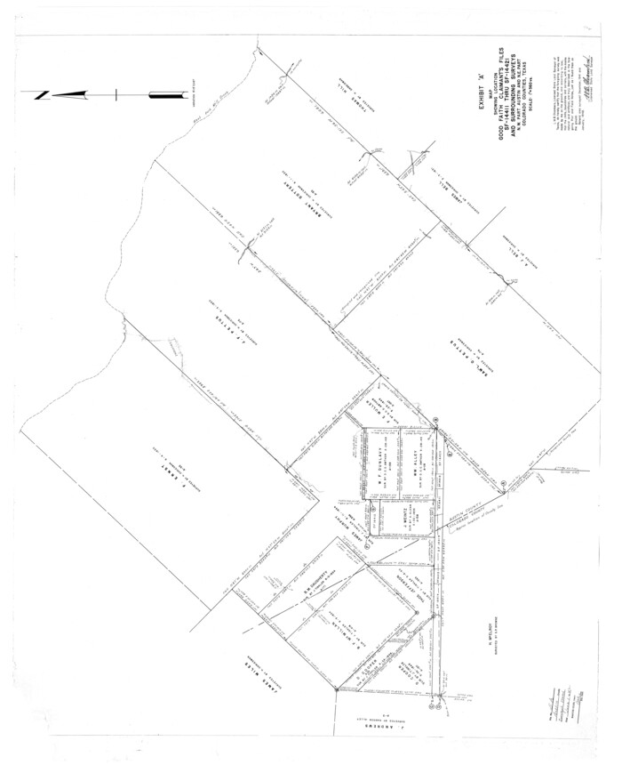 8437, Austin County Rolled Sketch 5A, General Map Collection