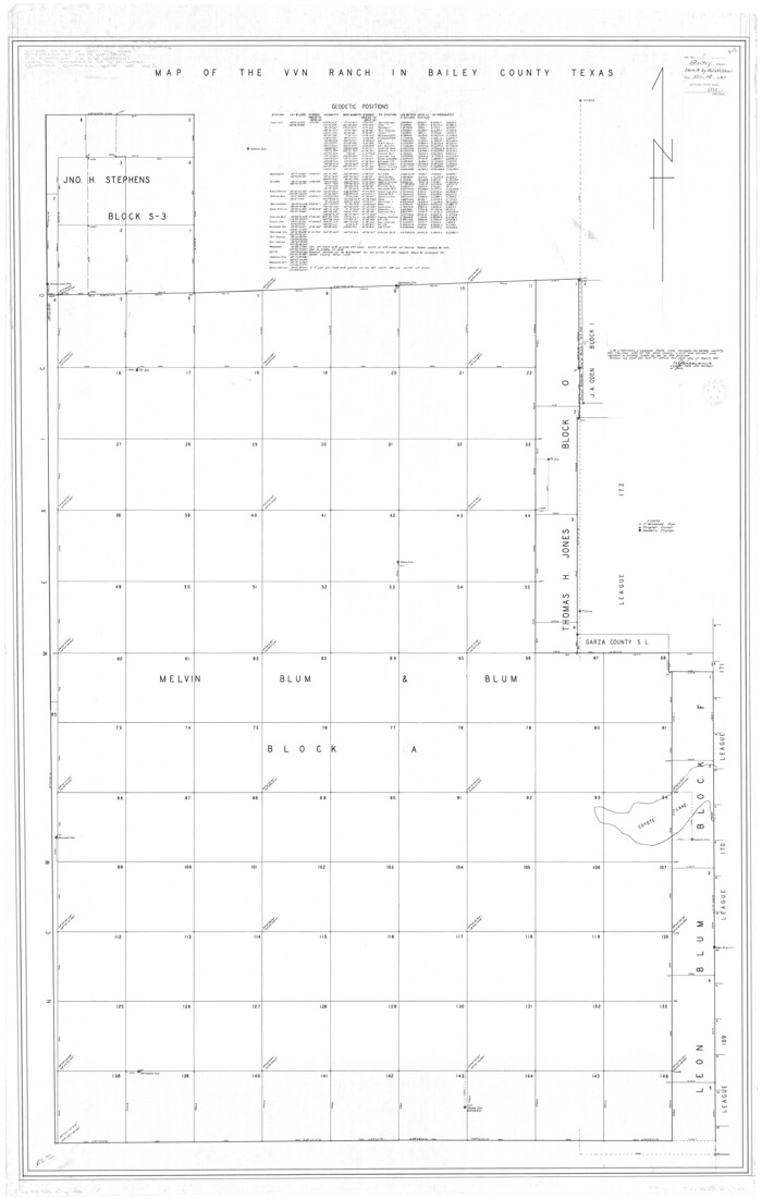 8438, Bailey County Rolled Sketch 7, General Map Collection
