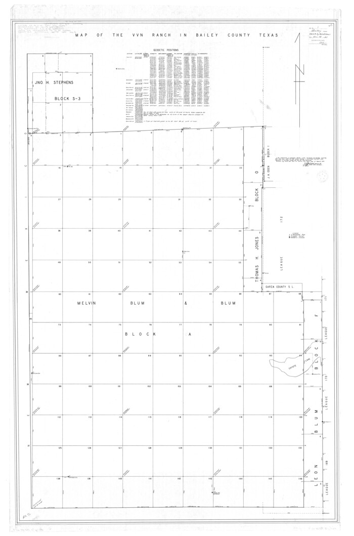 8438, Bailey County Rolled Sketch 7, General Map Collection
