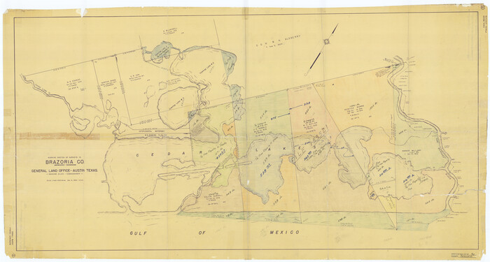 8462, Brazoria County Rolled Sketch 46, General Map Collection