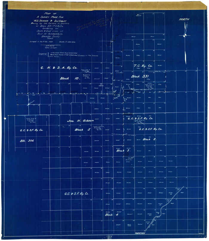 8480, Brewster County Rolled Sketch 53, General Map Collection