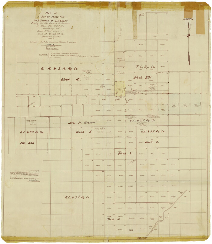 8482, Brewster County Rolled Sketch 57, General Map Collection
