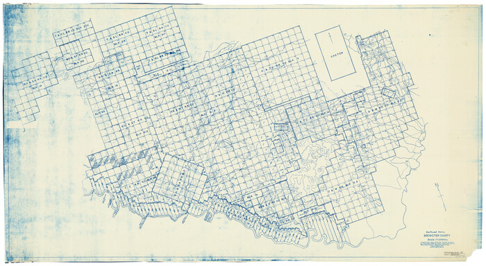8510, Brewster County Rolled Sketch 101, General Map Collection
