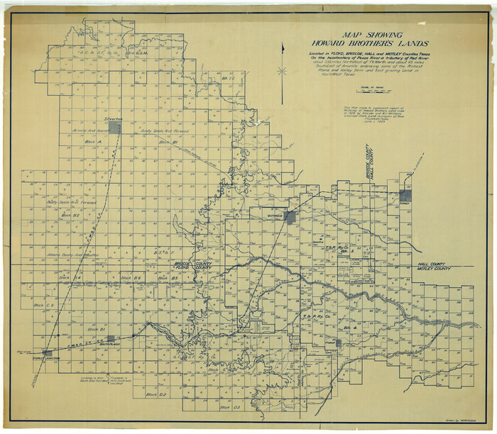 8531, Briscoe County Rolled Sketch 14B, General Map Collection