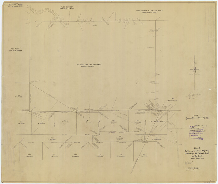 8532, Brooks County Rolled Sketch 17, General Map Collection