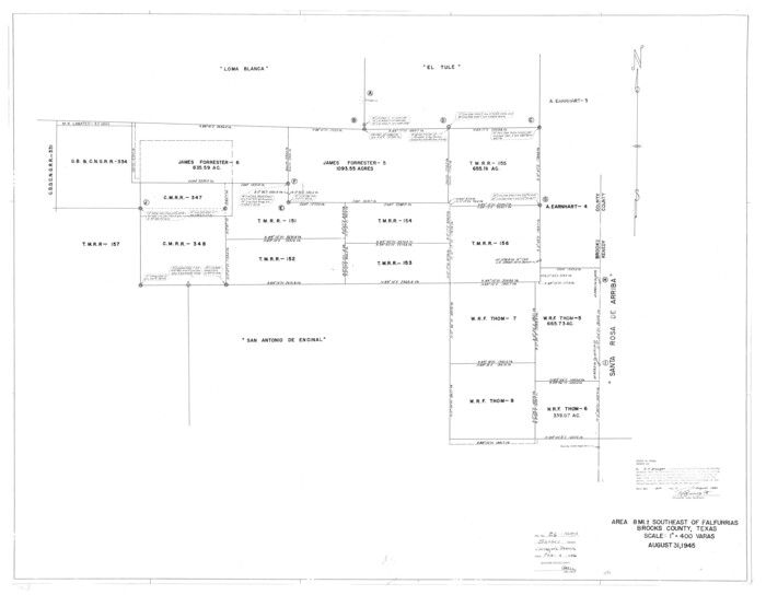 8539, Brooks County Rolled Sketch 26, General Map Collection