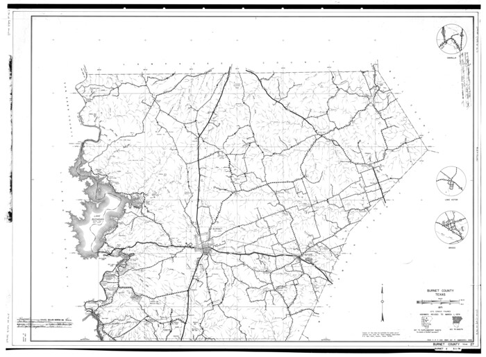 8542, Burnet County Rolled Sketch 5, General Map Collection
