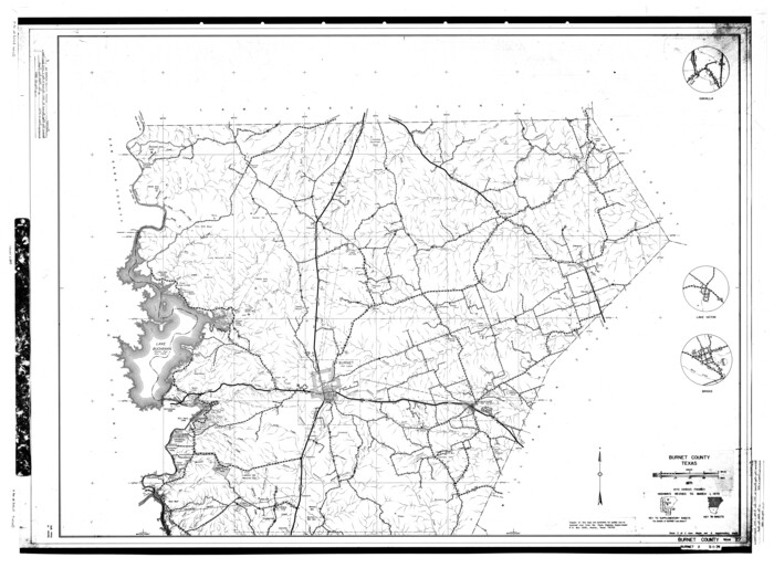 8545, Burnet County Rolled Sketch 9, General Map Collection