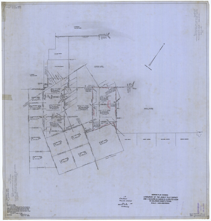 8547, Calhoun County Rolled Sketch 13, General Map Collection