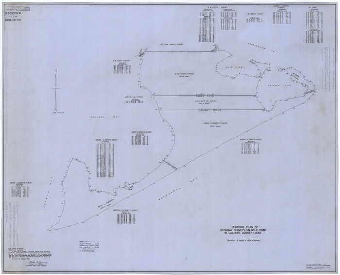 8548, Calhoun County Rolled Sketch 15, General Map Collection
