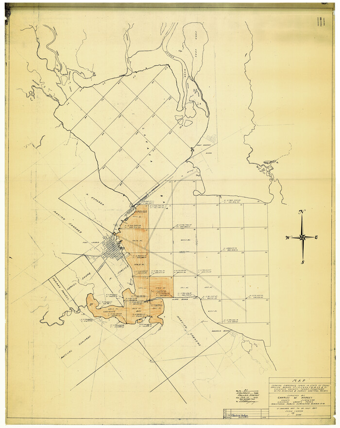 8551, Calhoun County Rolled Sketch 21, General Map Collection
