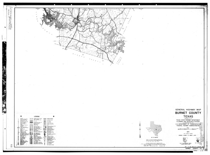 8554, Burnet County Rolled Sketch 8, General Map Collection
