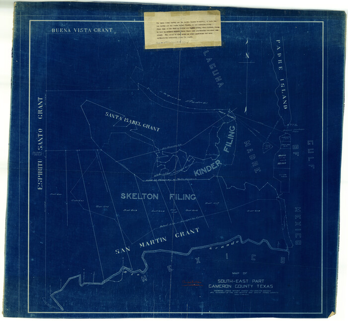 8562, Cameron County Rolled Sketch 5, General Map Collection
