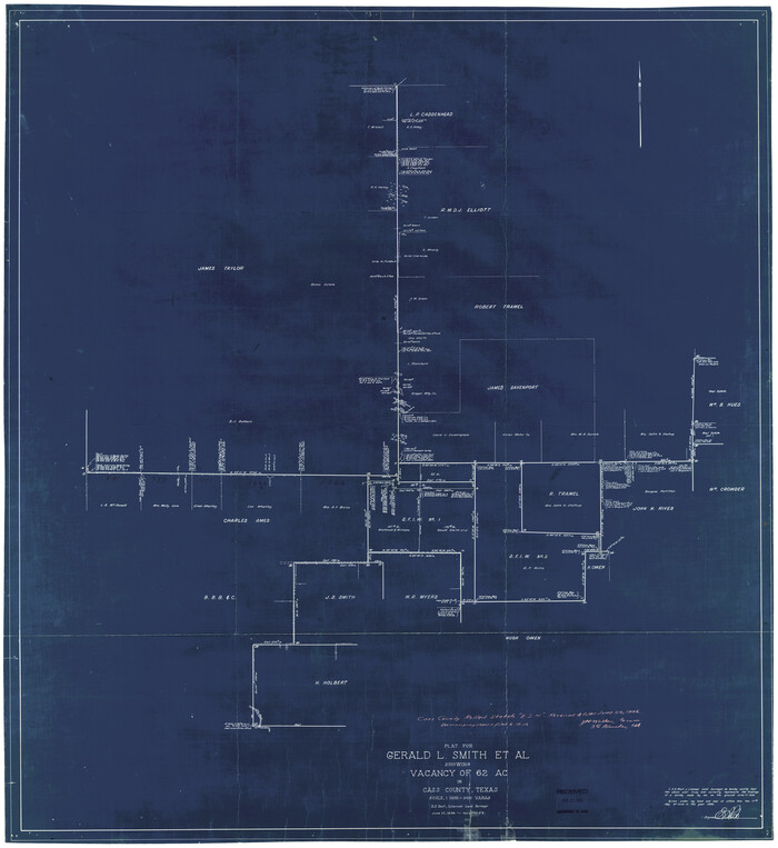 8587, Cass County Rolled Sketch ESR2, General Map Collection
