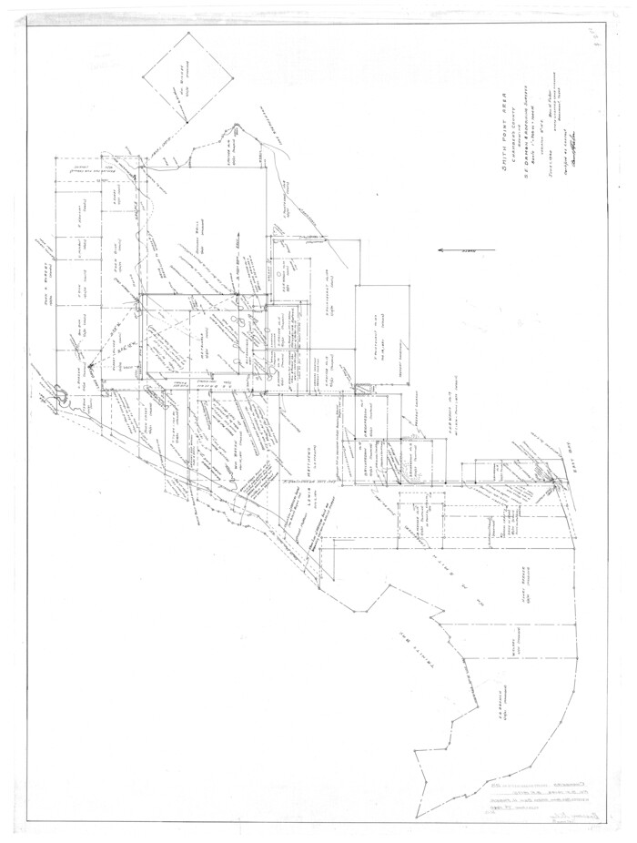 8591, Chambers County Rolled Sketch 23, General Map Collection