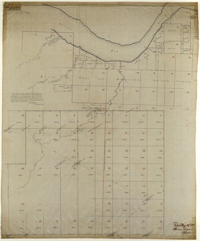 8599, Childress County Rolled Sketch 16A, General Map Collection