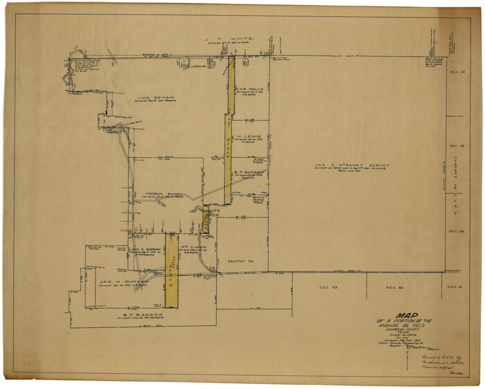 8616, Chambers County Rolled Sketch 14, General Map Collection
