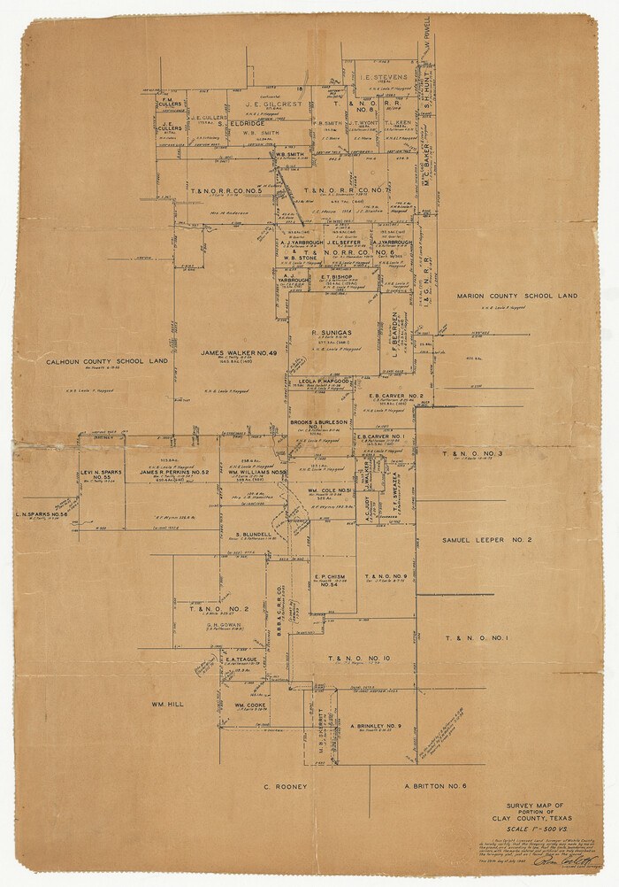 8622, Clay County Rolled Sketch 3, General Map Collection