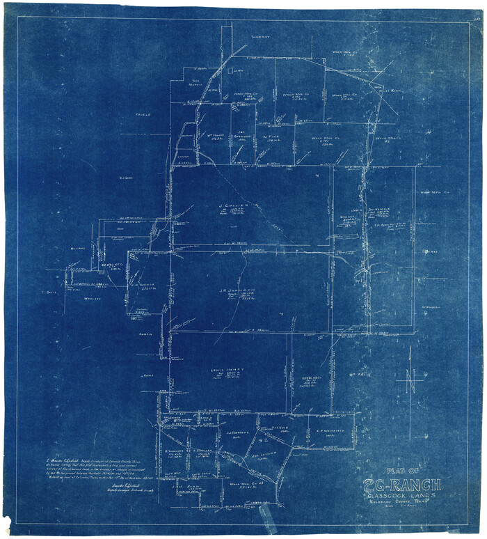 8641, Colorado County Rolled Sketch 3, General Map Collection