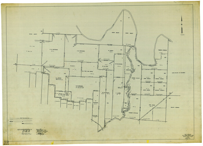 8657, Concho County Rolled Sketch 12, General Map Collection
