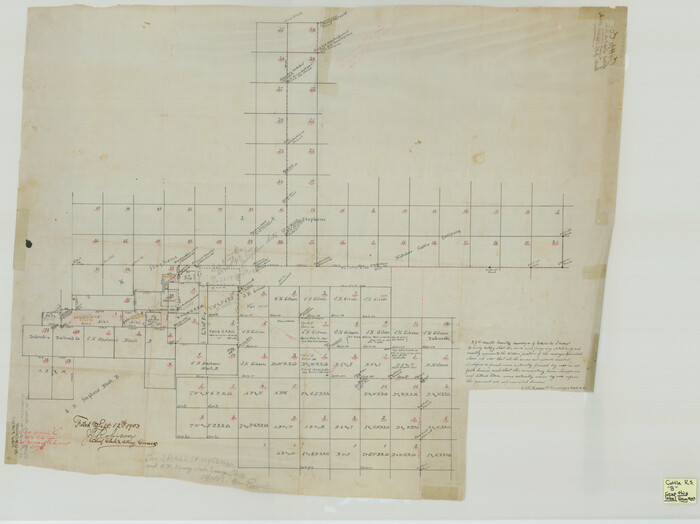 8671, Cottle County Rolled Sketch B, General Map Collection