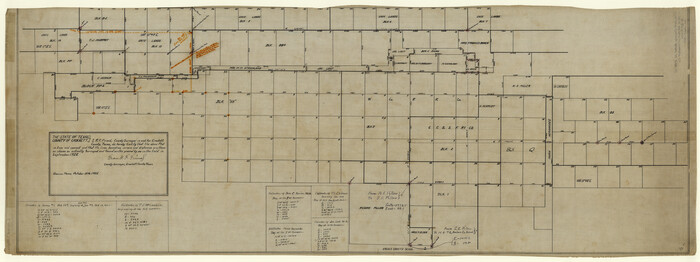 8692, Crockett County Rolled Sketch 27A, General Map Collection