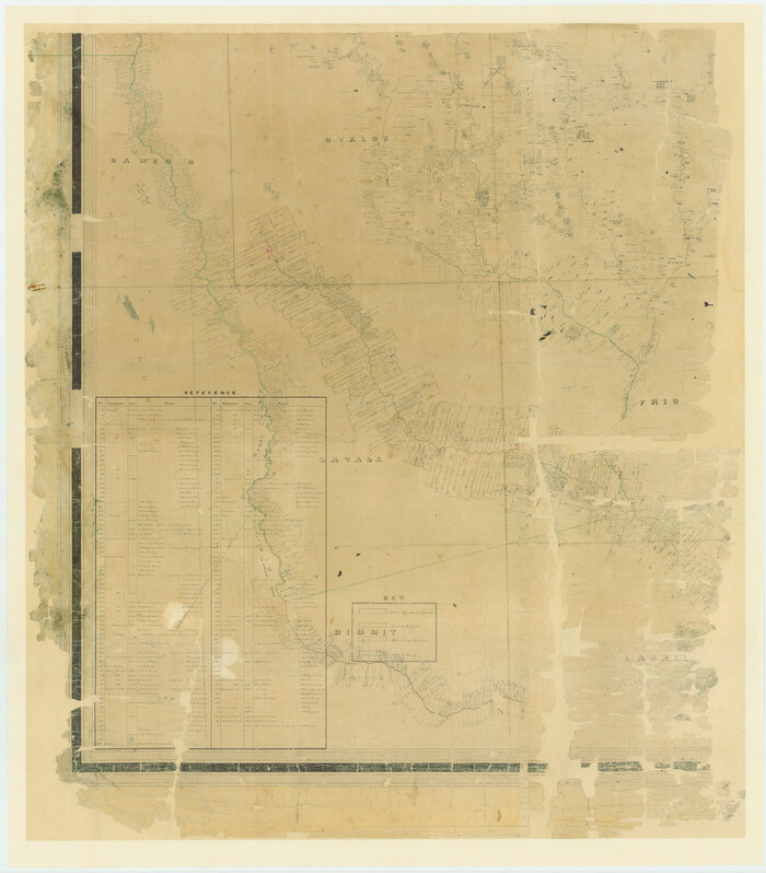 87235, Map of Bexar County, General Map Collection