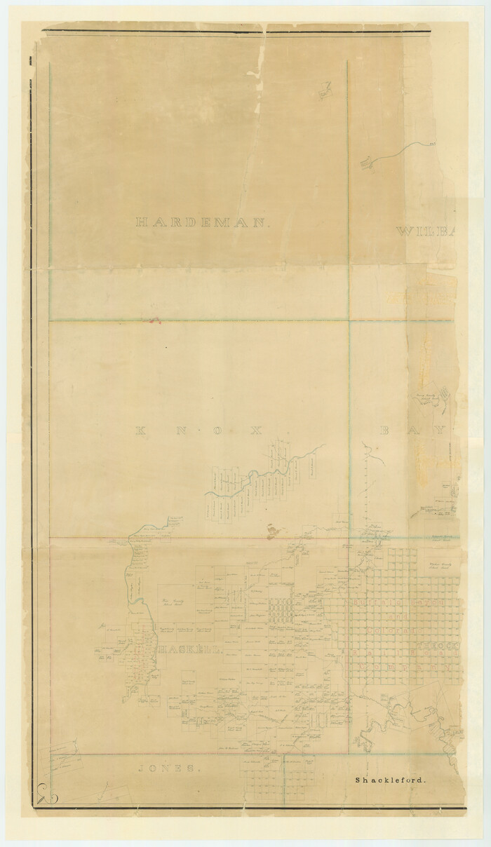 87373, Map of the Surveyed Part of Young District, General Map Collection