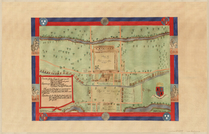87385, Presidio de San Antonio de Bejar, General Map Collection