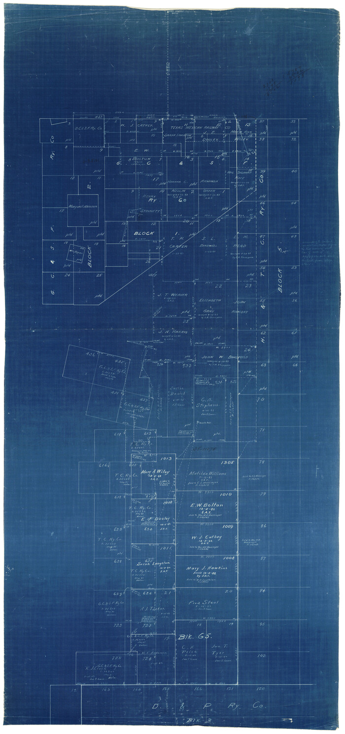 8745, Culberson County Rolled Sketch 29, General Map Collection
