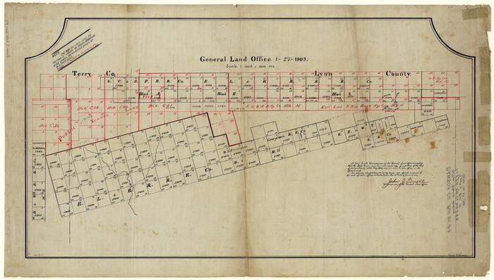 8770, Dawson County Rolled Sketch 3, General Map Collection