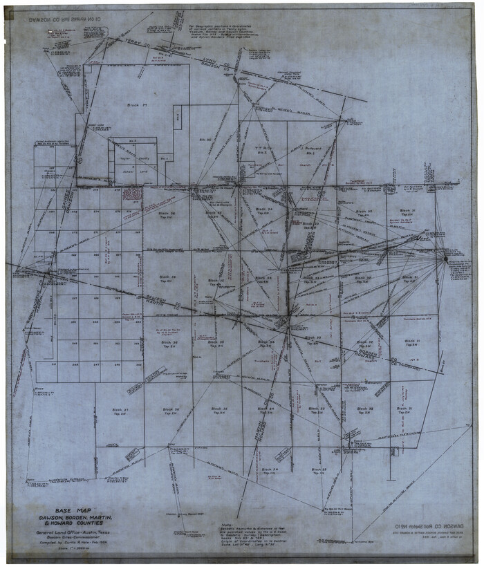 8774, Dawson County Rolled Sketch 10, General Map Collection
