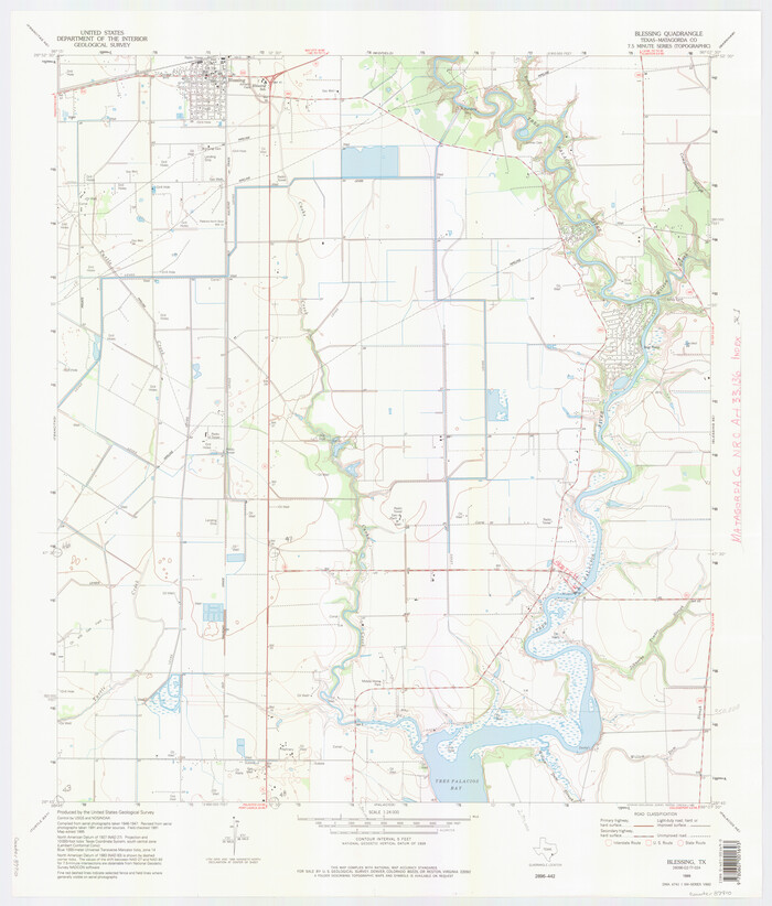 87910, Matagorda County NRC Article 33.136 Location Key Sheet, General Map Collection